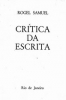 CRÍTICA DA ESCRITA (segunda parte)