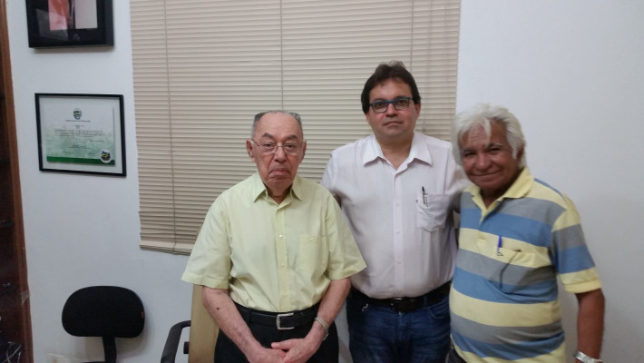 Celso Barros Coelho, Álvaro Mota e Herculano Moraes
