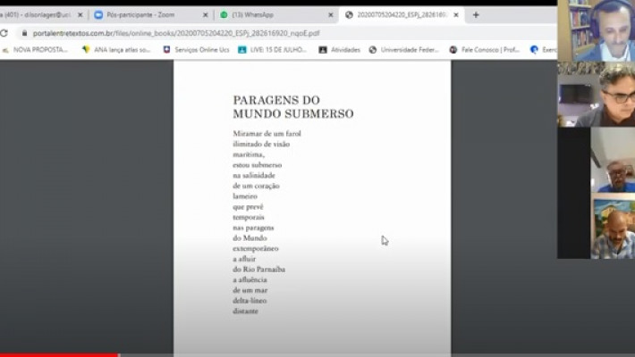 5º Círculo Literário Virtual de Entretextos: Leituras compartilhadas de "Velas Náufragas", de Diego Mendes Sousa