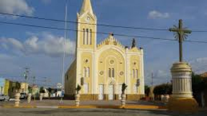 Igreja Matriz de N. Sra. dos Milagres, em Milagres, Ceará.