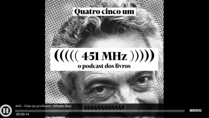 Edição 40 da Revista 451 traz homenagem a Alfredo Bosi