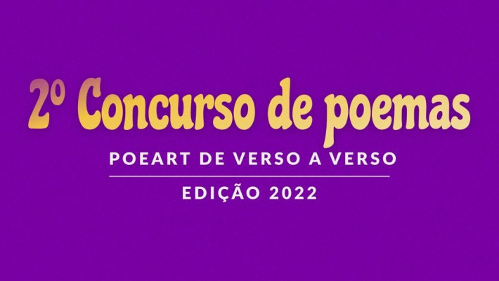 PoeArt de verso a verso promove concurso de poemas