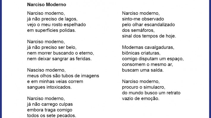 Narciso Moderno