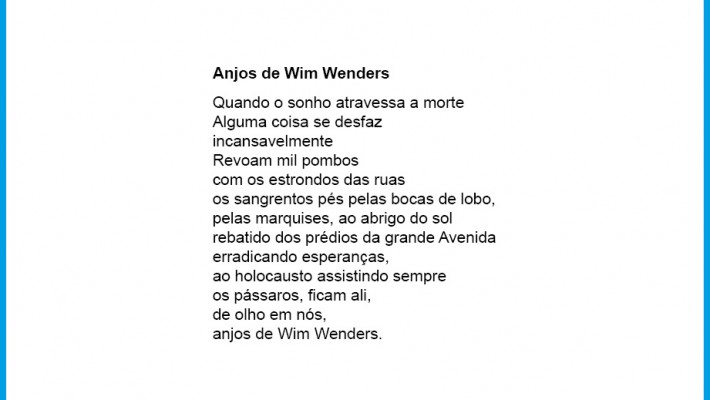 Anjos de Win Wenders