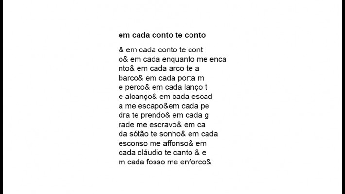 em cada conto te conto
