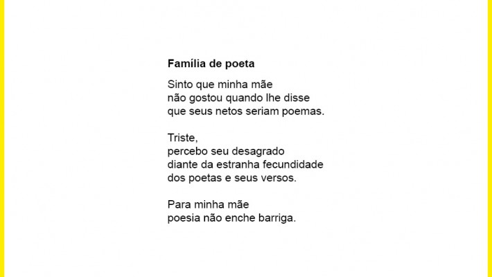 Família de poetas