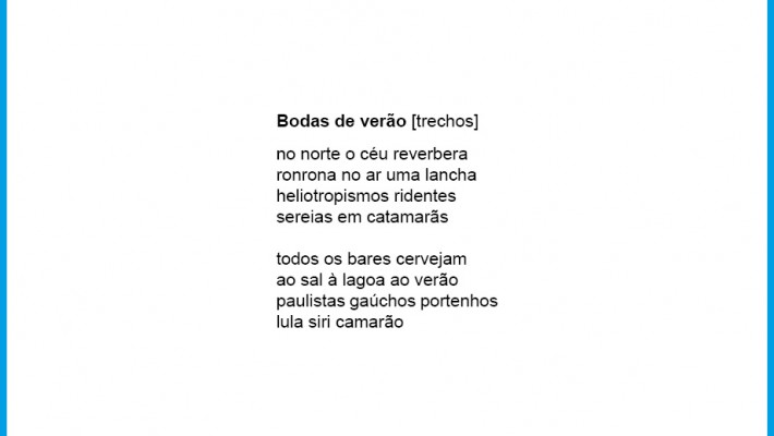 Bodas de verão (trechos)
