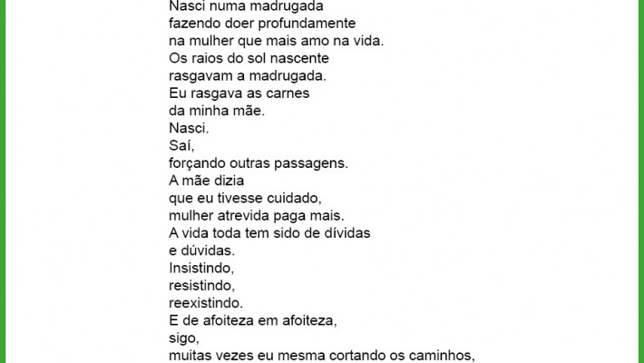 De cara limpa