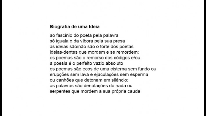 Biografia de uma Ideia