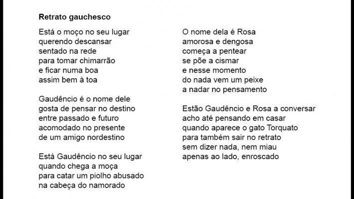 Retrato gauchesco