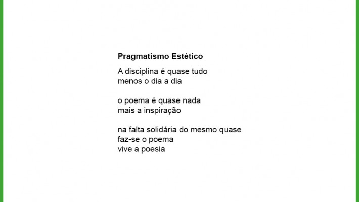 Pragmatismo Estético