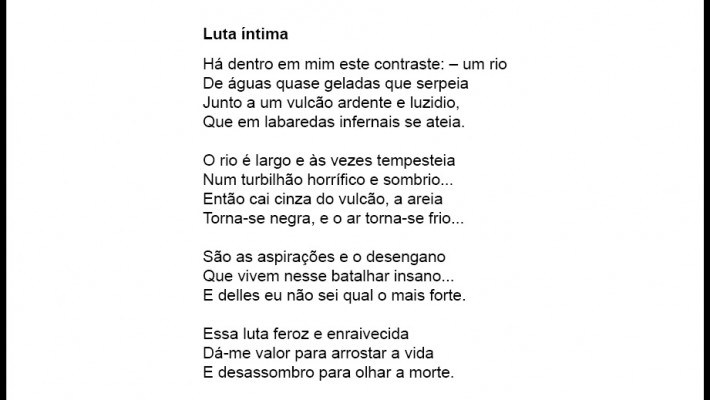 Luta íntima