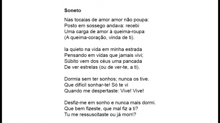 Soneto