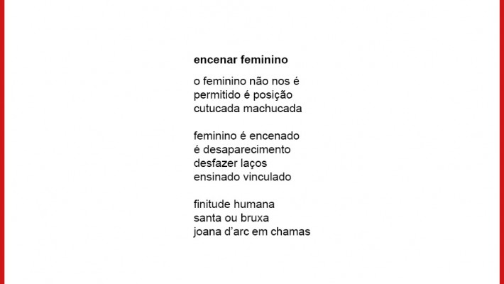 encenar feminino