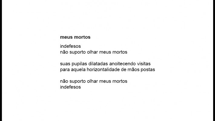 meus mortos