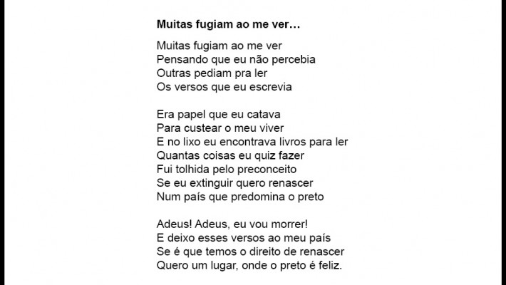 Muitas fugiam ao me ver