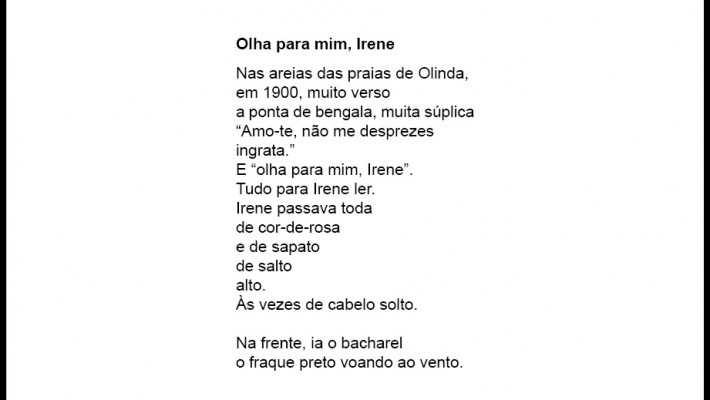Olha para mim, Irene