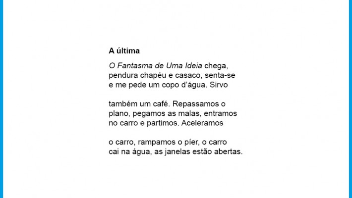 A última