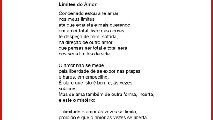 Limites do Amor