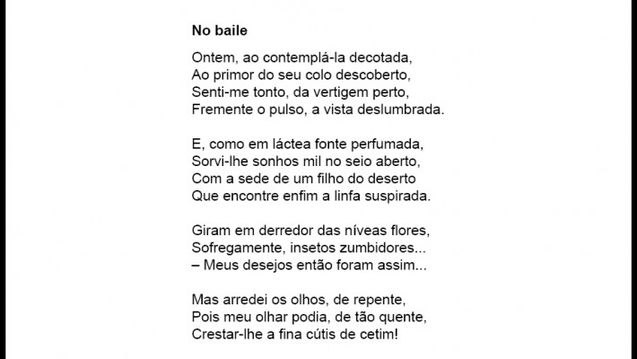 No baile