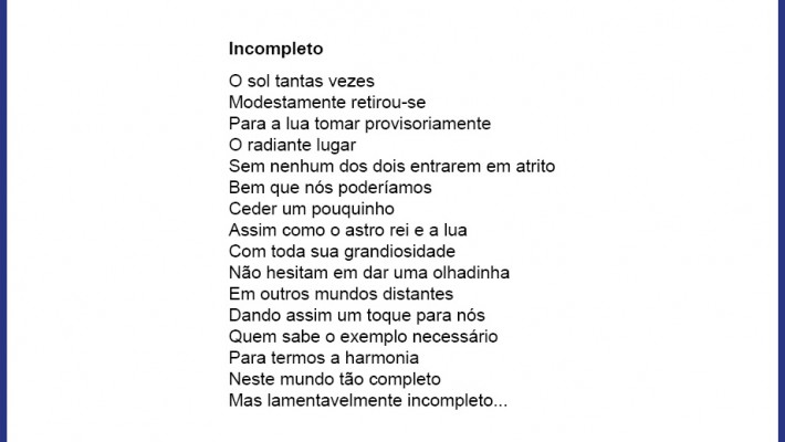 Incompleto