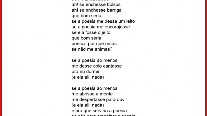 Poesia inútil