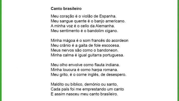 Canto brasileiro