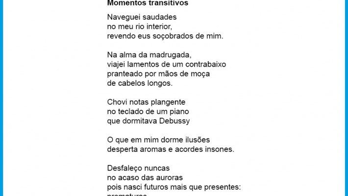 Momentos transitivos