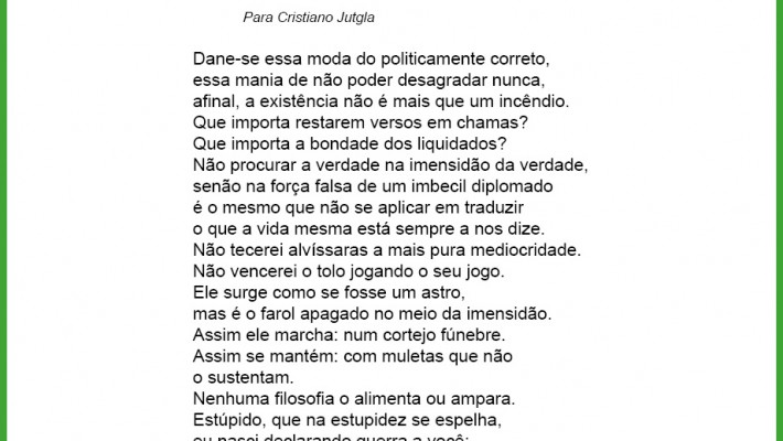 Declaração de princípios