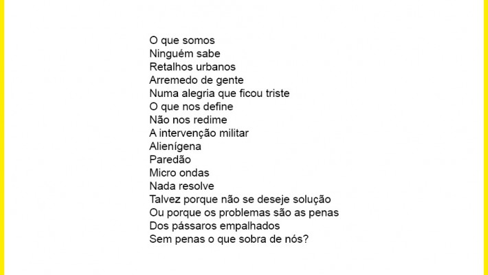 s/ título
