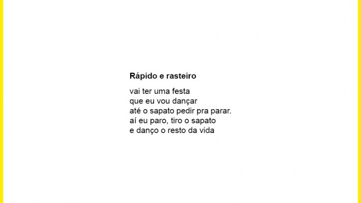 Rápido e rasteiro