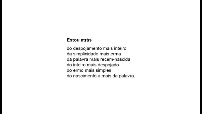 Estou atrás