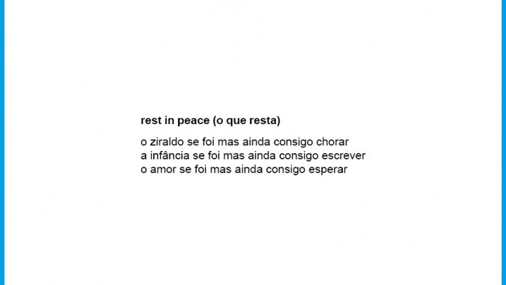 rest in peace (o que resta)