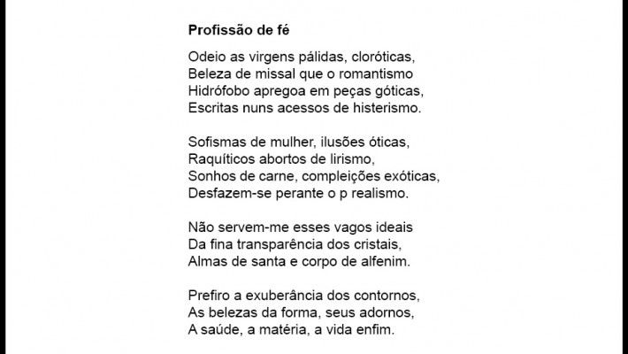 Profissão de fé