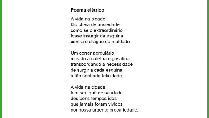 Poema elétrico