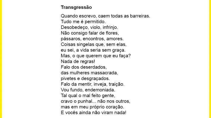 Transgressão