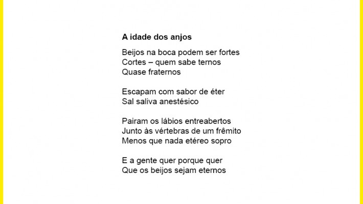 A idade dos anjos
