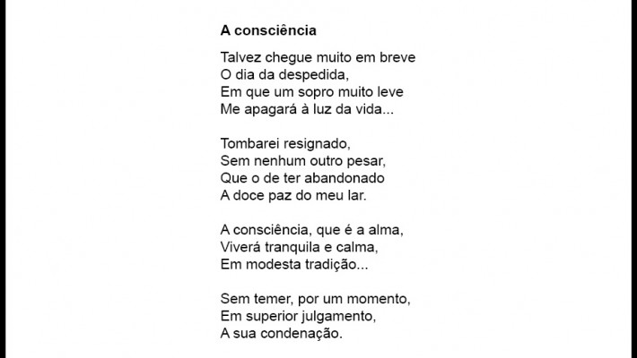 A consciência
