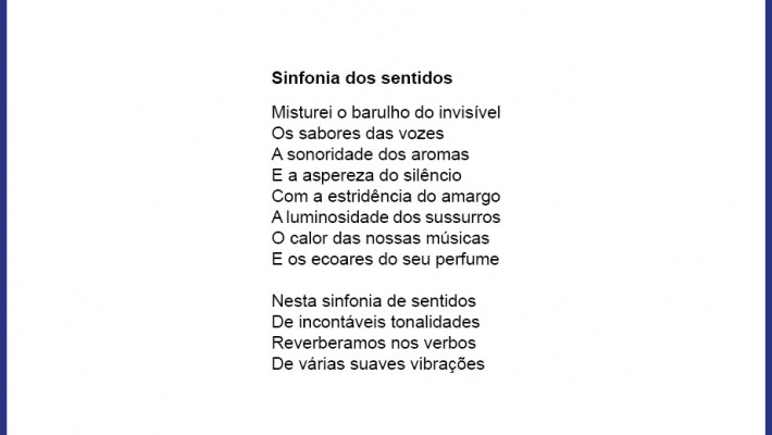 Sinfonia dos sentidos