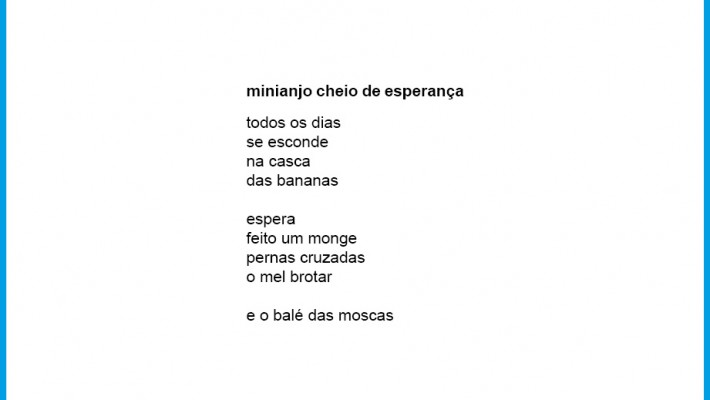minianjo cheio de esperança