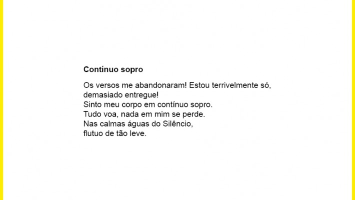 ´Contínuo sopro