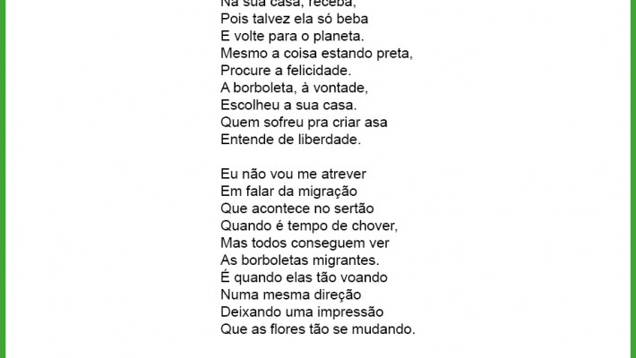 Fez o céu na natureza