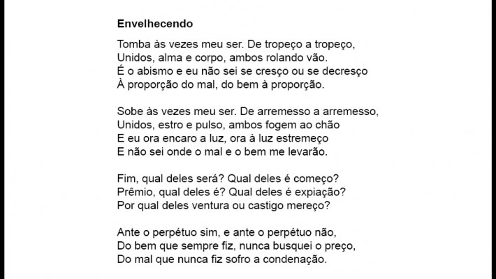 Envelhecendo