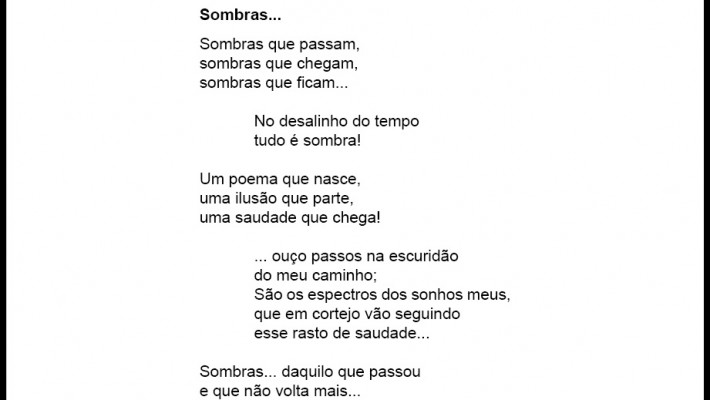 Sombras...