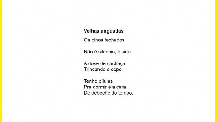 Velhas angústias