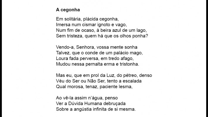 A cegonha