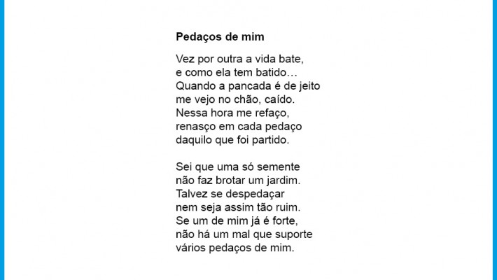 Pedaços de mim