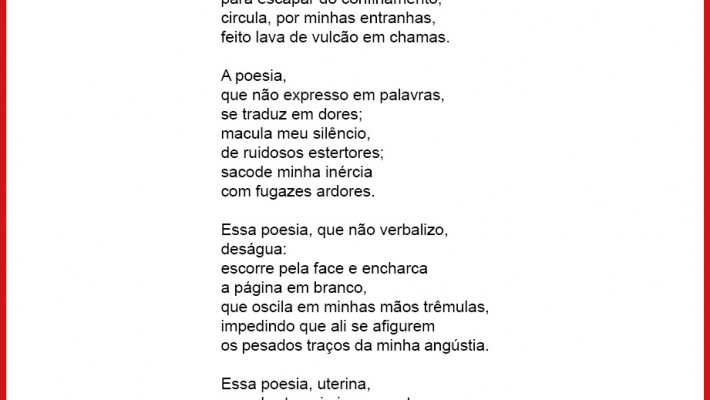 Escaras da poesia