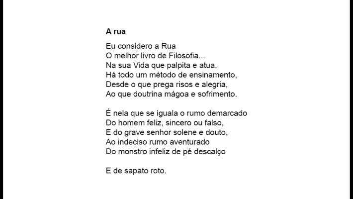 A rua