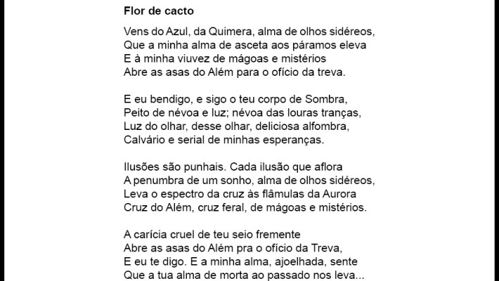 Flor de cacto